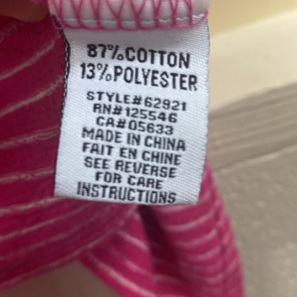 Habitat NWT Flamingo women’s size Small striped sweater - Picture 8 of 9